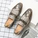 Suitable For All Seasons 2025 Spring Color-Block Business Men's Korean Style Youth Trendy Fashion Formal Leather Shoes_vogvips.com
