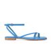 Suding Home! Square Head Cross Strap Set Toe Flat Sandals Women's Summer New Korean Edition Flat Sandals_vogvips.com
