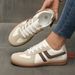 Women's Plus Size Cross Training Shoes Retro Color Block Flat New American Style Wholesale_vogvips.com