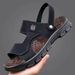 Men's Casual Slip-On Breathable Synthetic Leather Soft Bottom Anti-Slip Comfortable Dad Shoes Trendy Style PVC Material_vogvips.com