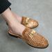 Fahion Men Mule Big Size 38-48 Summer Slipper Slip On Lazy Breathable Men Loafer Indoor Slide Leiure Shoe_vogvips.com