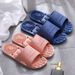Slippers Women Summer Indoor Bathroom Home Massage Shoes Couple Slippers Men Non-Slip Wear-Resistant Shoes_vogvips.com