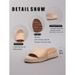 Wedge Platform Sandals High Heels Women's Casual Summer Rope Woven Straw Rope Straps Chunky Heels_vogvips.com