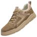 Pig Eight Leather Men's Shoes Men's Sports Casual Matte Retro Thick Baseplate Shoes_vogvips.com