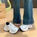 Dad Shoes Female Student Sports Running Shoes Casual Shoes Platform Height Increase_vogvips.com