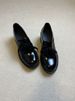 Cowhide Version ~ In Stock 6cm Thick Bottom Mute Small Leather Women Spring New Retro Lace-up Loafers Chunky Heel_vogvips.com