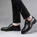 2025 Autumn Cowhide Korean Style Small Size 36 Men's Pointed Breathable Business Formal Leather Shoes_vogvips.com
