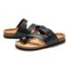 Couple Cork Slippers Men Summer Toe Post Outdoor Beach Sandals Korean Style Trendy Casual Flip-Flops_vogvips.com
