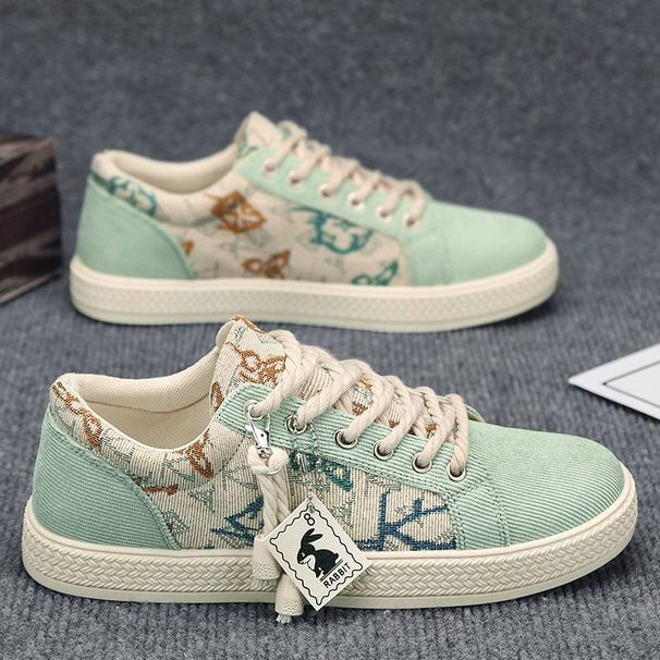 2025 New Summer Style Old Beijing Cloth Shoes For Men, Casual Men's Shoes, Canvas Shoes, Thousand-layer Sole, One-step Slip-on, Thin Fashion Shoes_vogvips.com