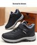 NEW Winter Fleece And Thickened Large-sized Walking Shoes, ,High-top Warm Outdoor Snow Boots_vogvips.com