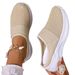 Women's Summer Indoor Casual Breathable Mesh Slip On Shoes Soft Sole Comfortable Easy To Wear_vogvips.com