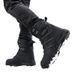 High-top Cold-proof Velvet Thickened Large-size Outdoor Boots Combat Boots Men's Shoes Hiking Shoes Snow Boots_vogvips.com