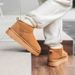 Women's Winter Sheepskin Snow Boots With Anti-Slip Rubber Sole & Cozy Fleece Lining – Low-Cut Round Toe Casual Boots_vogvips.com