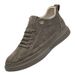 Men's Breathable Shoes Men's Retro Matte Suede Invisible Inner Heightening Men's Shoes Cm Heightening Shoes Medium Help Casual Board Shoes_vogvips.com
