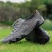Men's Casual Sneakers Large Size Sewn Leather Mesh Shoes Octopus Men's Shoes_vogvips.com