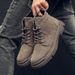 New Mid-top Breathable PU Sports Casual Martin Boots Lace-up Large Size Men_vogvips.com