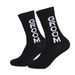 Casual odor-proof black cotton mid-tube alphabet men's socks gift socks_vogvips.com