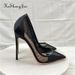 Size33-46 Women's Shoes Breathable Mesh Diamond High Heels 12CM Pointed Toe Stiletto Shallow Mouth Women's Shoes_vogvips.com