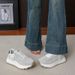 Thick Soled Mesh Sports Casual Shoes For New Lightweight Dad Shoes All Match Student Running Shoes 2F31_vogvips.com