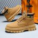 European Warm Series Men's Spring And Autumn New Martin Youth Trend Wear-resistant Casual Versatile Work Boots_vogvips.com