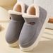 New--1 Winter Slippers, Old Cotton Shoes For Women To Wear On The Outside With Thick Fleece Soles_vogvips.com