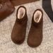 Snow Boots Women's Fur Integrated Fleece Thickened Bread Shoes Warm Cotton Shoes Women_vogvips.com