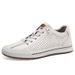 Men's Shoes, Small White Shoes, Breathable Men's Net-controlled Board Shoes, Driving Casual Board Shoes, Loaers_vogvips.com