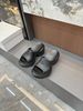 Women SS26 Summer Trendy Platform Slides Cross Floral Embroidery Badge Thick Sole Street Casual Two-Wear Sandals_vogvips.com