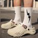 Hole Shoes For Men In Summer, Non Slip Sports Slippers, Driving Shoes, Casual Beach Sandals_vogvips.com