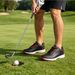Waterproof Golf Shoes Mens Spikeless Classic Golf Shoes Outdoor Professional Comfortable Golfs Training Sneakers_vogvips.com