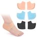 Breathable Silicone Heel Protectors For Men & Women – Anti-Crack Gel Cushion Socks, Soft Foot Care For Dry & Cracked Heels (Hole Design)_vogvips.com