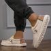Summer Men's Casual Lightweight Breathable Canvas Loafers For Men Flat Comfortable Slip-on Shoes Man Large Size 48_vogvips.com