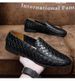 Men's Leather, Soft Sole, Slip-on Casual Business Leather Shoes, Versatile Driving Loafers_vogvips.com