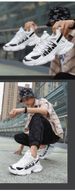 Men's Shoes, Sports Shoes, Heightening Casual Dad Shoes, Low-top Thick-soled Large-size Shoes_vogvips.com