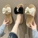Korean Style Trendy New Summer Flip-flops For Women - Fashionable, Versatile, Flat, Soft Sole, Perfect For Outdoor, Home, Beach, And Casual Wear_vogvips.com