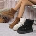 Height Increasing Thickened For Women 2024 New Style Northeast Thick Velvet Warm Fashionable Versatile Women's Snow_vogvips.com