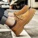 New Leather Spring Men's Shoes High-top Men's Heightening Tooling Martin Boots_vogvips.com