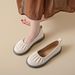 Xiaoxiangfeng Flat Round Toe, Oft Ole, Hallow Mouth, Ingle Kick, Women' 2025 Ummer New Tyle With Kirt, Bean_vogvips.com