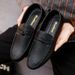 SHLIANG Men Loafers Shoes Man Fashion Comfy Slip-on Drive Moccasins Footwear Male Brand Leather Boat Shoes Men Casual Shoes Y0160_vogvips.com