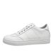 Casual Men's Inner Heightening Board Shoes Lat Bottom Round Head White Shoes Lace Up Men's Shoes Rubber_vogvips.com