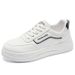 White For Women 2025 Spring New Breathable Ins Korean Edition Versatile Student Sports And Leisure Board Trendy Shoes_vogvips.com