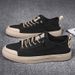 2025 Low-top Canvas Shoes, Breathable Men's Shoes, Trendy Shoes, Autumn Versatile And Trendy Sneakers_vogvips.com