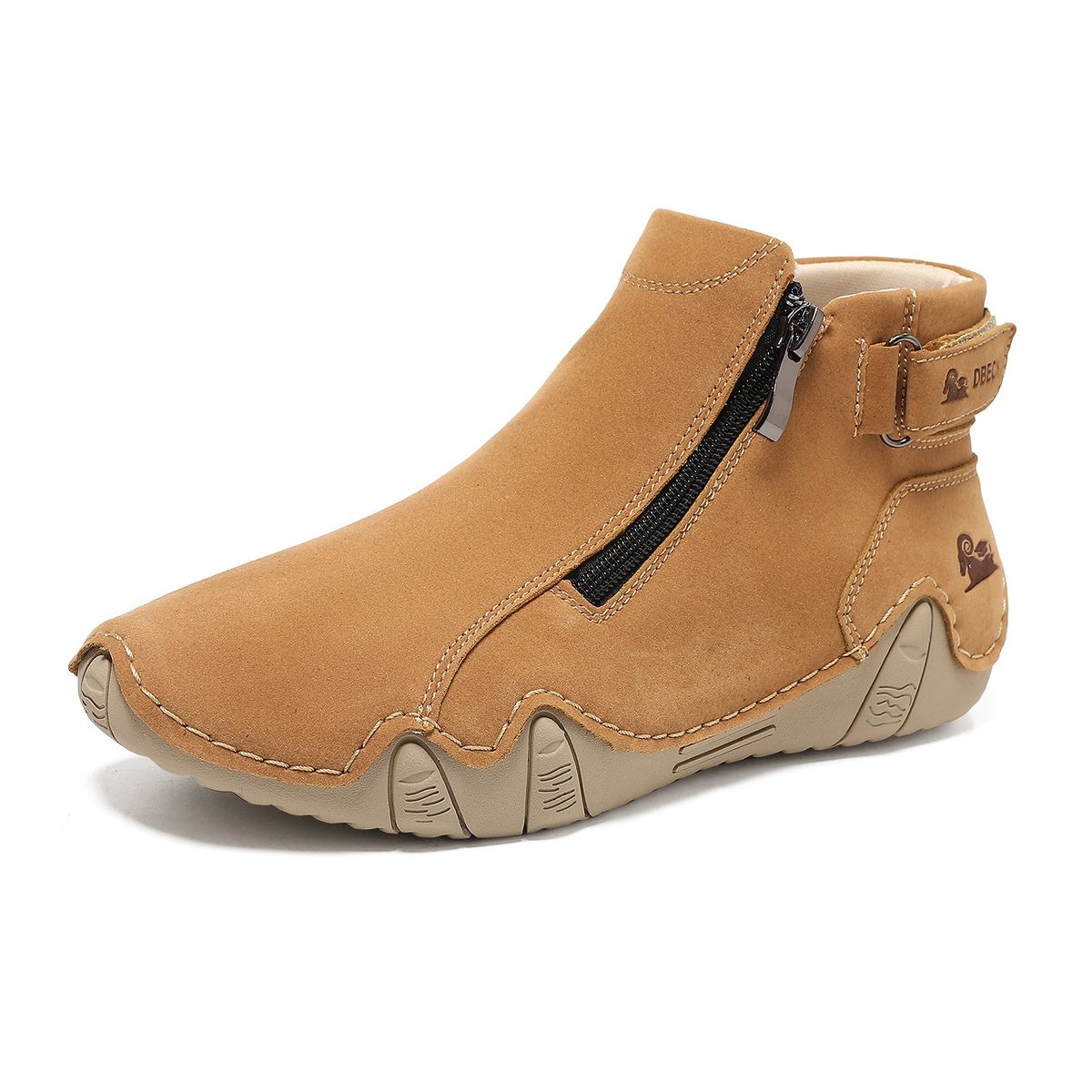 Hand-Sewn Women's Shoes, Autumn And Winter Flat Single Shoes, Casual Shoes_vogvips.com
