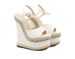 Elegant Straw Wedge Heel Sandals For Women | Summer Platform Espadrille Style With Ankle Strap_vogvips.com