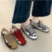Retro Color-blocking Flat Training Shoes For Women, Comfortable, Light, Casual And Sporty Forrest Gump Shoes_vogvips.com
