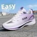 Versatile Spring And Autumn New Cross-Border Casual Women's Single Running Soft Sole Shock Absorption Lightweight Sports_vogvips.com