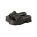 Thick Soled Slippers Women's Instagram Fashion High-end EVA Flat Bottomed Large Size External Wear, Soft Sole Straight_vogvips.com