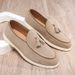 SHLIANG New Men's Shoes Retro British Style Slip-On Loafers Casual Soft Bottom Lazy Man's Shoes Breathable Round Toe Non-Leather Plus Size Y0667_vogvips.com