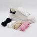 Shoelaces 1.5cm Plush Shoelaces Cute Ins Style Trendy Sneakers Widened Flat Plush Shoelaces Casual Canvas Shoes Accessories_vogvips.com