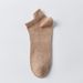Men's Spring And Autumn Socks Pure Cotton Socks Antibacterial Men's Cotton Socks Short Tube Sports Socks Black And White Spring And Summer Breathable_vogvips.com